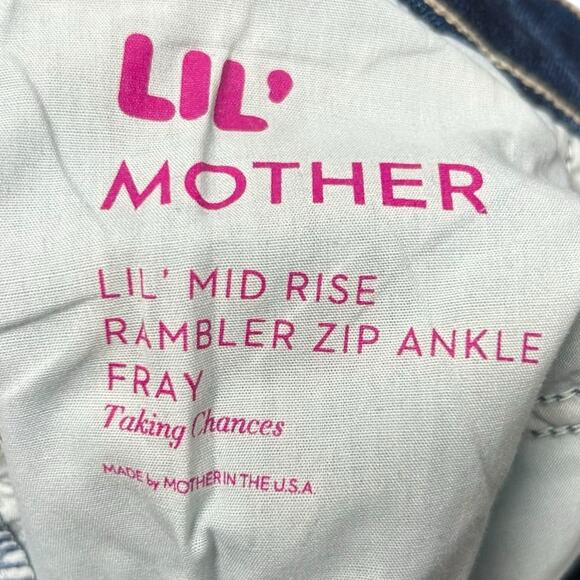 NWT Lil’ Mother Taking Chances Mid Rise Rambler Ankle Fray Womens Petite 24 / 2 - Picture 6 of 9